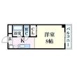 写真:パルティール21 2階2Dの間取図