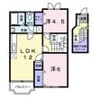 ブルーム・ミヤケⅡの間取図