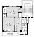 ビレッジハウス玉原2号棟の間取図