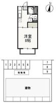 写真：サンコーポ東古松2階の間取図