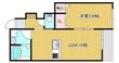 アイタウン庭瀬A棟の間取図