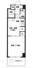 岡山市北区東古松3丁目の間取図