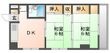 写真:渡辺ビル 3階303の間取図