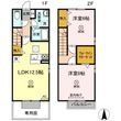 写真：BLISS　COURT　D棟　　1階の間取図