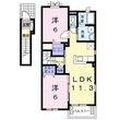 リアン　２の間取図