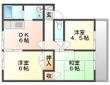 フレグランス江並Aの間取図