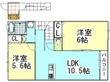 写真：ファインⅡ2階の間取図