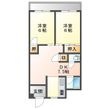 大供マンションの間取図