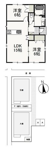 拡大写真:中山邸(B) 1階Bの間取り