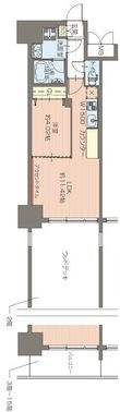 プレジオ鎗屋町の間取図