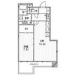 BRAVI南堀江の間取図