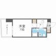 セレニテ阿波座ミラクの間取図