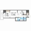 クロスレジデンス阿波座の間取図