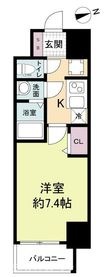 スペーシア日本橋東の間取図