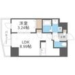 ArtizA西長堀の間取図