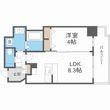 La Douceur谷町の間取図