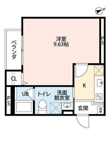 拡大写真:ヴィオニエ 1階101の間取り
