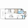 大阪市中央区南久宝寺町1丁目の間取図