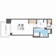 セレニテ谷九プリエの間取図