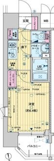 レオンコンフォート京橋の間取図