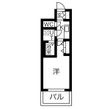 レジュールアッシュ塚本レジデンスの間取図
