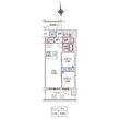 スプランディッド大阪EASTの間取図
