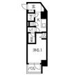 レジュールアッシュOSAKAデイフィールの間取図