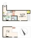 テラスハウス歌島の間取図