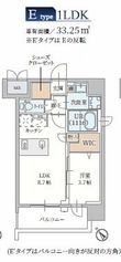 プランドール新北野の間取図