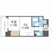 アザレア梅田の間取図