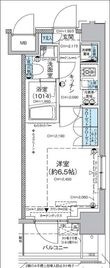レジディア蒲田Ⅴの間取図