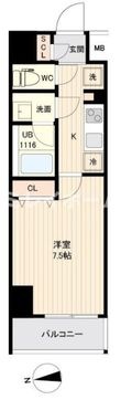 ORSUS大鳥居の間取図