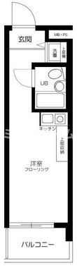 菱和パレス旗の台の間取図