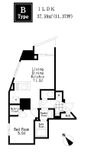 レジディア大森Ⅲの間取図