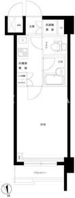 ルーブル東蒲田伍番館の間取図