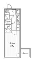 グランアリュール大鳥居の間取図