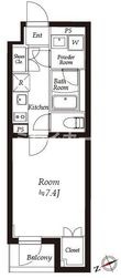 ドゥーエ羽田の間取図