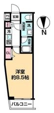 MA-RO羽田の間取図