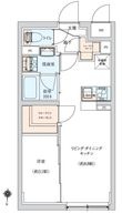 ラヴィエール羽田スカイゲートの間取図