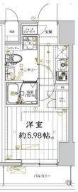 レガリス品川サウスの間取図