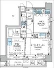 レジディア蒲田Ⅴの間取図