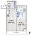 ライブコート大鳥居の間取図
