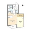 スタイリオ東品川の間取図