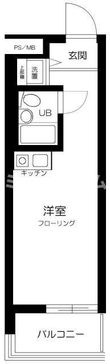 菱和パレス旗の台の間取図