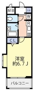 グランヴァン西馬込Ⅱの間取図