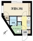 フラシア東品川の間取図