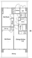 コンフォリア東品川の間取図
