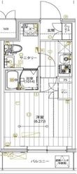 レガリス品川サウスの間取図