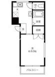 蒲田第一マンションの間取図
