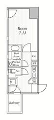 グランアリュール大鳥居の間取図
